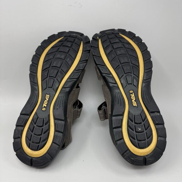 Teva Forebay Sandal Mens Sz 10 Shocpad Comfort Water Hiking 1001116 Brown - Picture 9 of 9